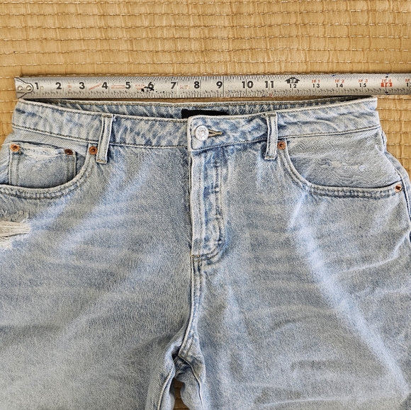 House Of Harlow 1960 Button Fly High Rise Jean Shorts Women's 29 - Picture 6 of 8